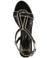 Фото #3 товара Women's Denera Strappy Wedge Sandals