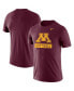 Men's Maroon Minnesota Golden Gophers Softball Drop Legend Performance T-shirt
