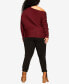 ფოტო #4 პროდუქტის Plus Size Stella Sweater
