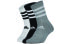 Фото #2 товара adidas 高筒运动篮球袜 情侣款 组合装 黑白灰 / Белье Adidas DZ9345
