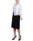 ფოტო #3 პროდუქტის Women's 3/4 Sleeve Dress, 2 Piece Set