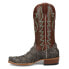 Фото #7 товара Dan Post Boots Riggs Pirarucu Square Toe Cowboy Mens Grey Casual Boots DP5022