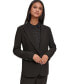 Women's Notched Lapel One Button Blazer