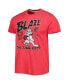 Фото #3 товара Men's and Women's Red Portland Trail Blazers Team Mascot Tri-Blend T-shirt