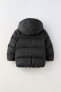 Фото #8 товара Стеганая куртка с термообработанными деталями ZARA