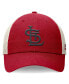 Фото #3 товара Men's Red St. Louis Cardinals Cooperstown Collection Rewind Club Trucker Adjustable Hat