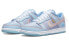 Union x Nike Dunk Low Argon 复古 潮流 减震 低帮 板鞋 男女同款 以太氩气蓝 / Кроссовки Nike Dunk Low DJ9649-400