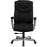 Фото #3 товара Hercules Series Big & Tall 400 Lb. Rated Black Fabric Executive Swivel Chair With Adjustable Arms