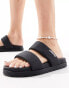 Levi's Lydia padded sandal in black