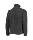 Фото #4 товара Men's San Antonio Spurs Heathered Charcoal Flanker Full-Zip Jacket