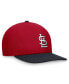 Фото #1 товара Men's Red/Navy St. Louis Cardinals Evergreen Two-Tone Snapback Hat