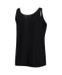 Фото #2 товара Women's Black Miami Marlins Slouchy Tank Top