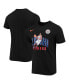 Фото #4 товара Men's Kawhi Leonard Black La Clippers Hero Performance T-shirt