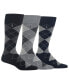 Фото #1 товара Ralph Lauren Men's Socks, Dress Argyle Crew 3 Pack Socks