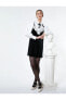 Фото #5 товара Рубашка Koton с винтажным видом, с деталями брошь, воздушными рукавами, текстурированная