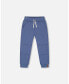 Big Boys Fleece Sweatpants With Pockets Blue