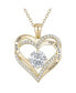 ფოტო #4 პროდუქტის 14K Gold Plated Colored Birthstone Pendant Necklace