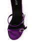 Фото #4 товара Women's Brandy Stacked Platform Heels Dress Sandals - Extended Sizes 10-14