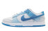 Фото #1 товара 【定制球鞋】 Nike Dunk Low 苏打 喷绘 街头复古简约百搭 防滑减震耐磨 低帮 板鞋 男款 蓝灰色 / Кроссовки Nike Dunk Low DV0831-001