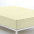 Fitted bottom sheet Alexandra House Living Ivory 200 x 200 cm