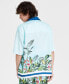ფოტო #2 პროდუქტის Men's Thom Regular-Fit Tropical-Print Button-Down Camp Shirt, Created for Macy's