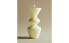 Фото #7 товара (610 g) white petals scented candle candlestick