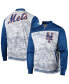 ფოტო #1 პროდუქტის Men's Royal New York Mets Camo Full-Zip Jacket