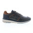 Фото #1 товара Allrounder by Mephisto El Paso Mens Gray Leather Lifestyle Sneakers Shoes