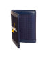 ფოტო #6 პროდუქტის Men's Logo Rubber Leather Trifold Wallet