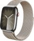 Crong Crong Milano Steel – Pasek ze stali nierdzewnej do Apple Watch 42/44/45/49 mm (szampański)