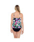 Фото #2 товара Women's ShapeSolver Side Ring Tankini Swimsuit Top