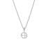 Stylish silver necklace EG3195040