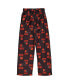 Фото #1 товара Preschool Boys and Girls Brown Cleveland Browns Allover Logo Printed Sleep Pants