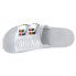 Puma Wilo Lux Nylon Multicolor Slide Mens White Casual Sandals 372554-01