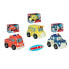 Фото #2 товара Игрушечный транспорт JUGATOYS Fire And Bus Police Car With 22x11x14 cm Assortment