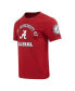 Фото #3 товара Men's Crimson Alabama Crimson Tide Classic Stacked Logo T-shirt
