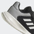 TD婴童 adidas Tensaur Run 舒适耐磨跑步鞋 黑灰色