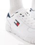 Фото #3 товара Tommy Jeans cupsole essential trainers in white