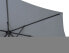 Фото #5 товара Beliani Parasol ogrodowy 270 x 460 cm szary SIBILLA (619000