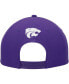 Фото #5 товара Men's Purple Kansas State Wildcats Positraction Snapback Hat