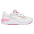 Фото #1 товара Puma XRay Speed Logomania Lace Up Womens White Sneakers Casual Shoes 387064-03