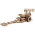 Фото #1 товара UGEARS Top Fuel Dragster Wooden Mechanical Model