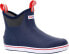 Xtratuf Full Rubber Deck Boot, Size 12, Navy/Red, 6"