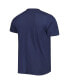 Фото #3 товара Men's Navy Distressed Houston Texans All Arch Franklin T-shirt