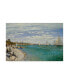 Фото #1 товара Claude O. Monet Regatta at Sainte Adresse Canvas Art - 20" x 25"