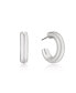 ფოტო #1 პროდუქტის Small Thick Classic Hoop Earrings