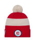 Men's Red Chicago Fire 2024 Kick Off Collection Cuffed Knit Hat with Pom