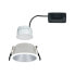 Фото #2 товара PAULMANN 934.09 - Recessed lighting spot - Non-changeable bulb(s) - 1 bulb(s) - 6.5 W - 460 lm - Silver - White