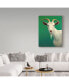 Фото #3 товара James W. Johnson 'Portrait Of A Goat' Canvas Art - 18" x 24"