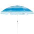 Пляжный зонт Aktive Синий полиэстер 200 x 194,5 x 200 cm (6 штук)